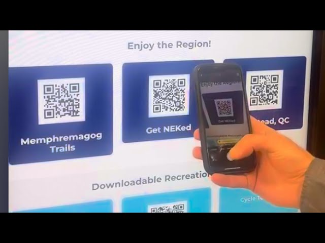 Self-service Kiosk QR Code Functionality