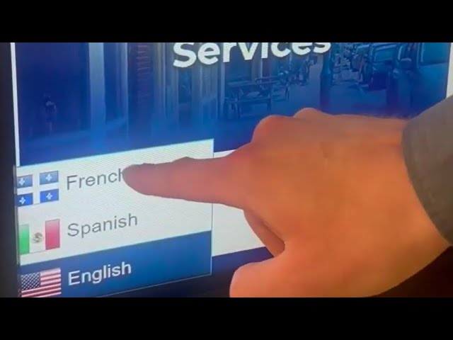 Self-Service Kiosk Translation on Demand