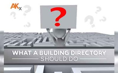 What a Building Directory Should Do