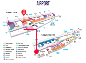 airport kiosk map self check in kiosks at the airport