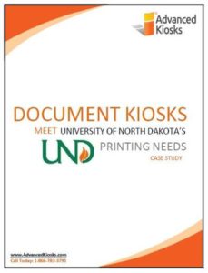 document kiosk university north dakota