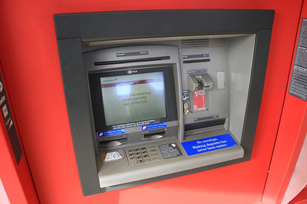 ATM Customer-Facing Touch Screen Kiosk