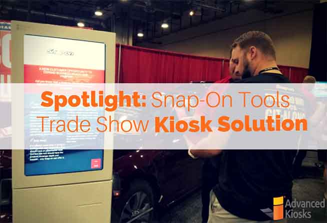 Snap Tools Customer Kiosk Trade Show Blog Image