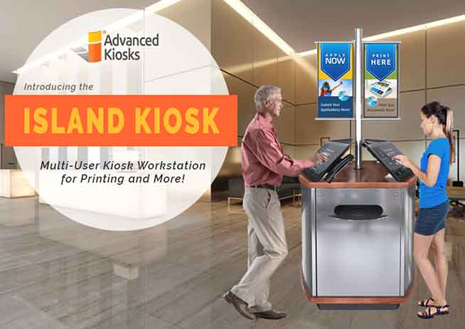 The Island: Multi User Kiosk Printing With Style