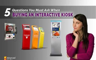 5 Questions to Ask When Purchasing an Interactive Kiosk