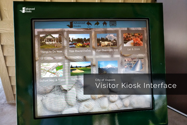 Dupont Visitor Kiosk Interface