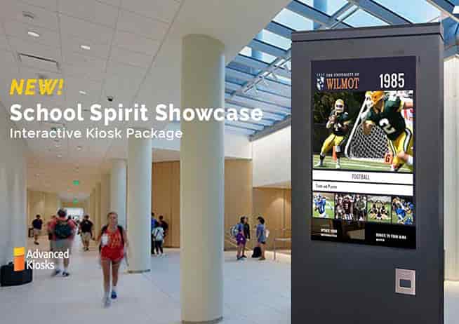 School Spirit Showcase Kiosk Software Engages Students and Alumni