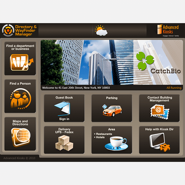 Building Directory Screen