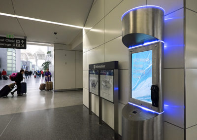 ADA Compliant Airport Kiosk for Airports