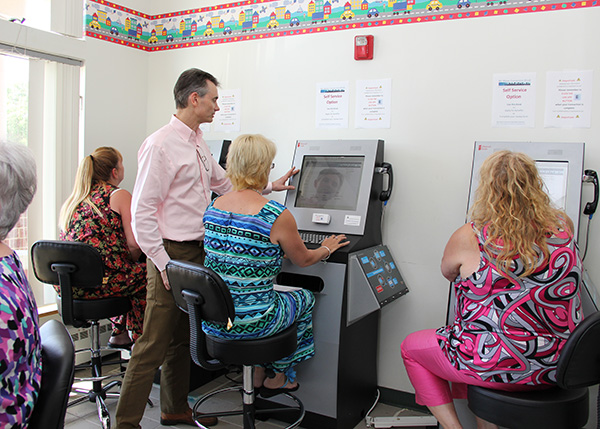 Patient Check in Kiosk for State of Maine Health and Human Services