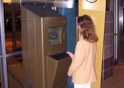 Interactive Digital Kiosk for Transportation