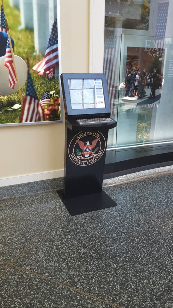 Freestanding Kiosk