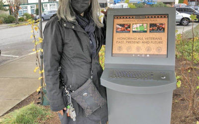 Interactive Outdoor Kiosk for Veterans Memorial