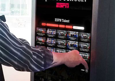 ESPN Sportscenter Kiosks - Video Wall Custom Project