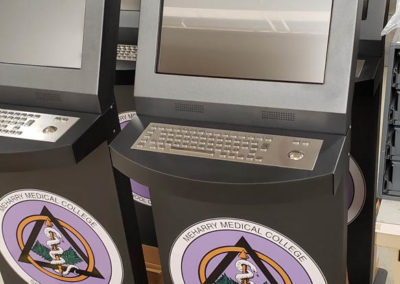 Manufacturing Check-in kiosks for MeHarry Medical College
