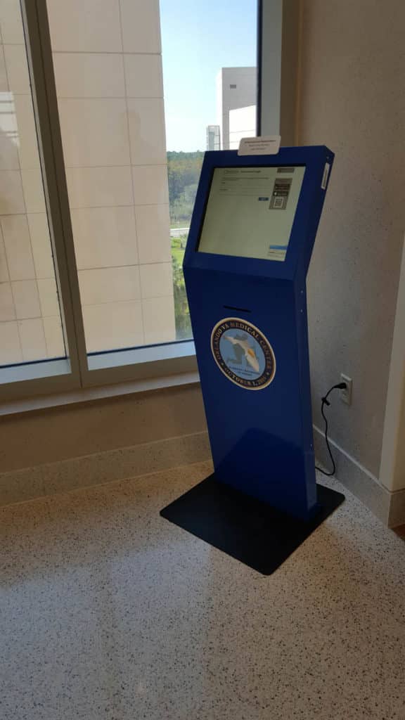 Self-Service Kiosk at VA Hospital Orlando FL