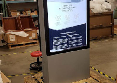 Kiosk Software Testing on a Large Outdoor Computer Kiosk