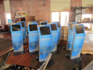 DeVry University Kiosks on the Factory Floor