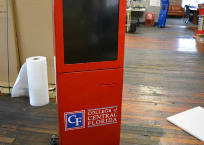 University of Central Florida Large screen digital kiosk