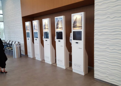 University of Pacific Self Service Kiosks with Large screens