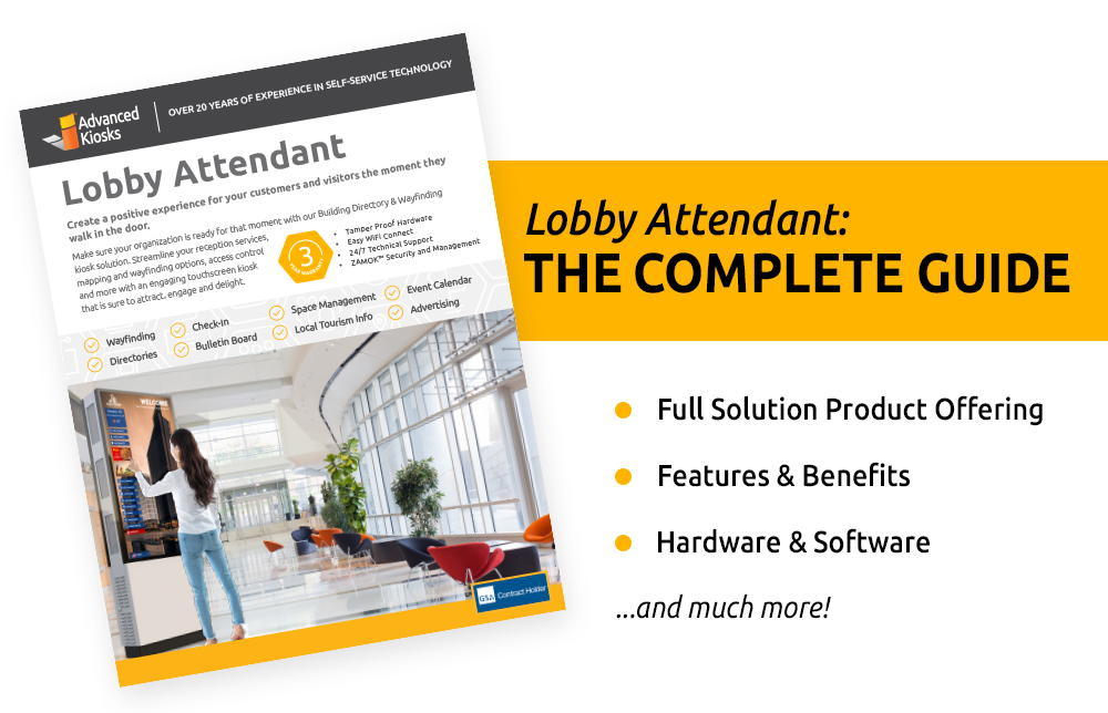 Lobby Attendant-Brochure set