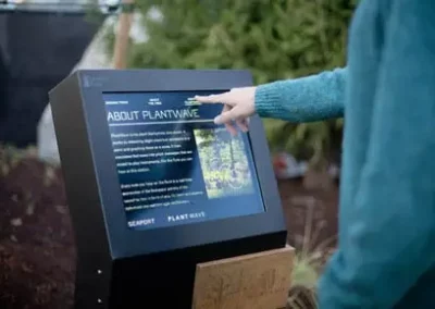 Outdoor Digital Touchscreen Kiosks
