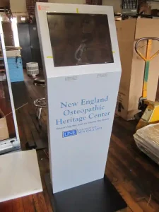 University of New England Kiosk ready to be shipped