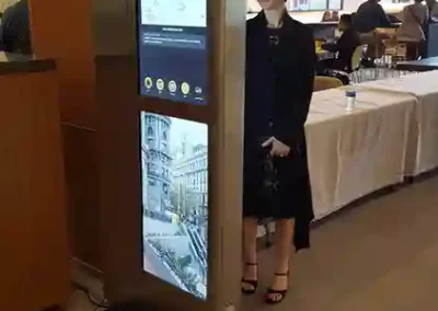 Large screen Monolith Kiosk