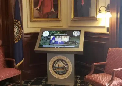 Information Kiosk at NH Governors office
