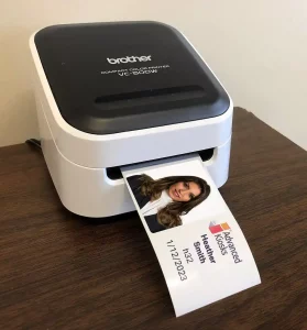 Visitor Management System Nametag Printer by Brother