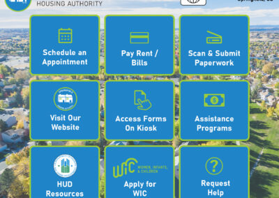 Housing Authority Sample Interface