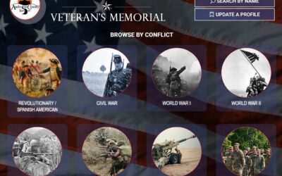 Tribute Memorial Software custom home screen interface