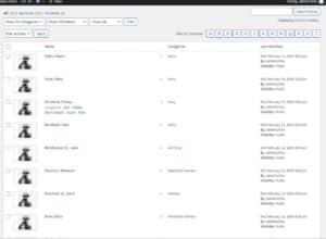 Tribute Memorial Software - backend entry interface - easy updating