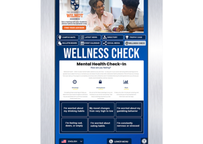 Student Engagement Tool - Wellness Check