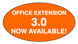 OFFICE EXTENSION NOW AVAILABLE