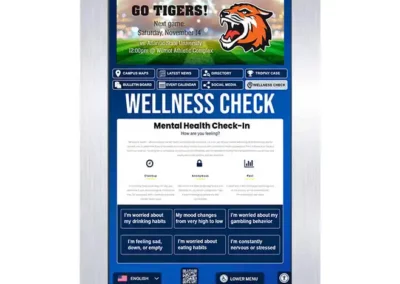 Student Engagement Tool - Wellness Check