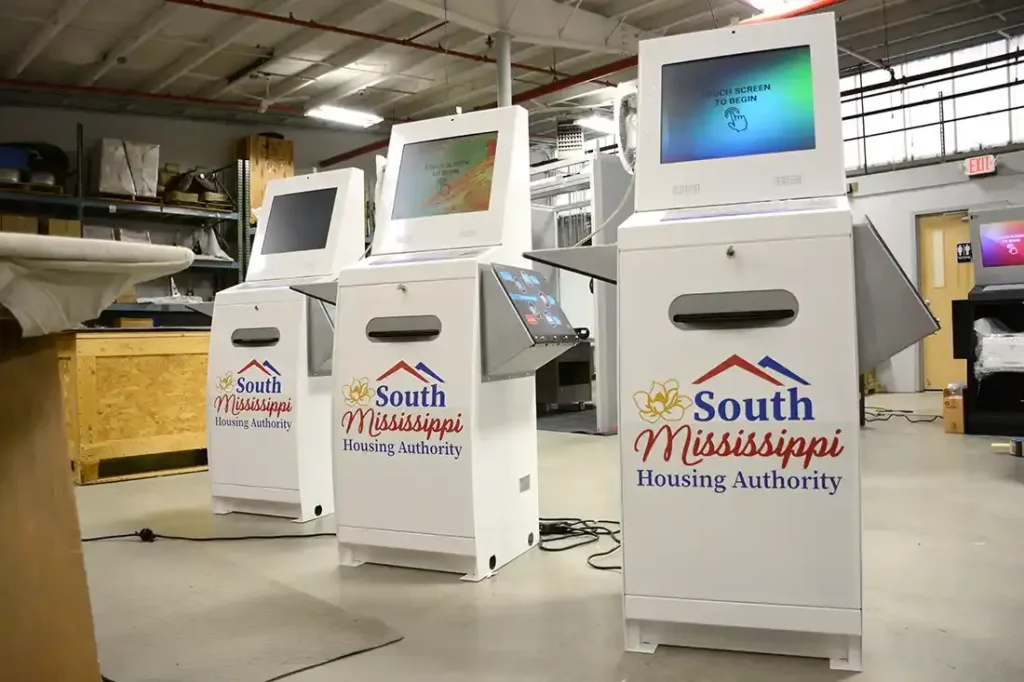 Housing Authority Self Service Kiosks in production