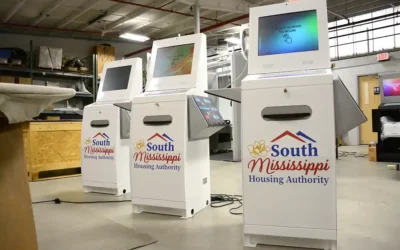 Housing Authority Self Service Kiosks in production