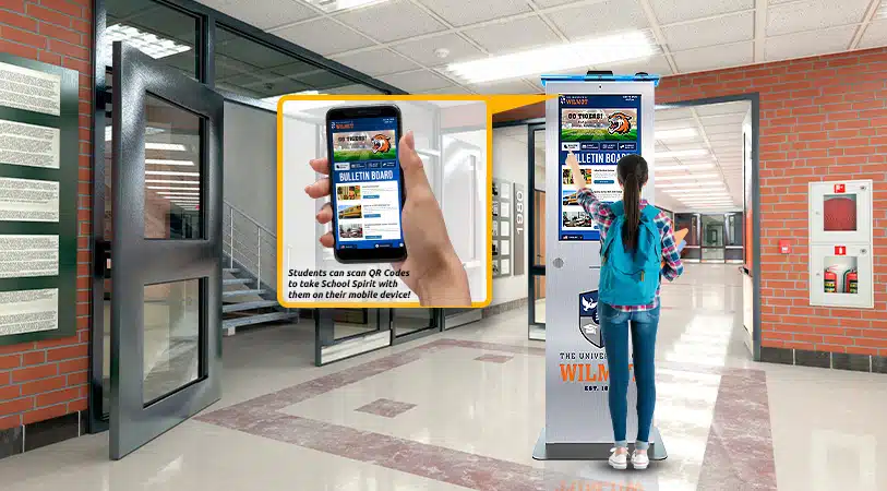 School Spirit Interactive Kiosk