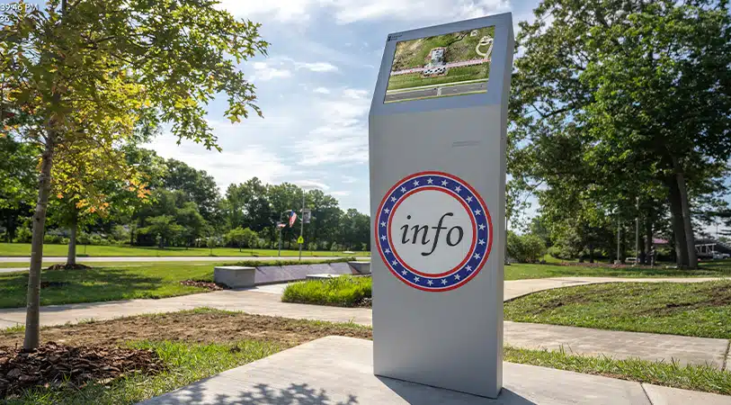 Tribute Memorial Kiosk