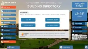 Visitor Management Software Call Buttons
