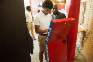 Voter Registration Kiosk