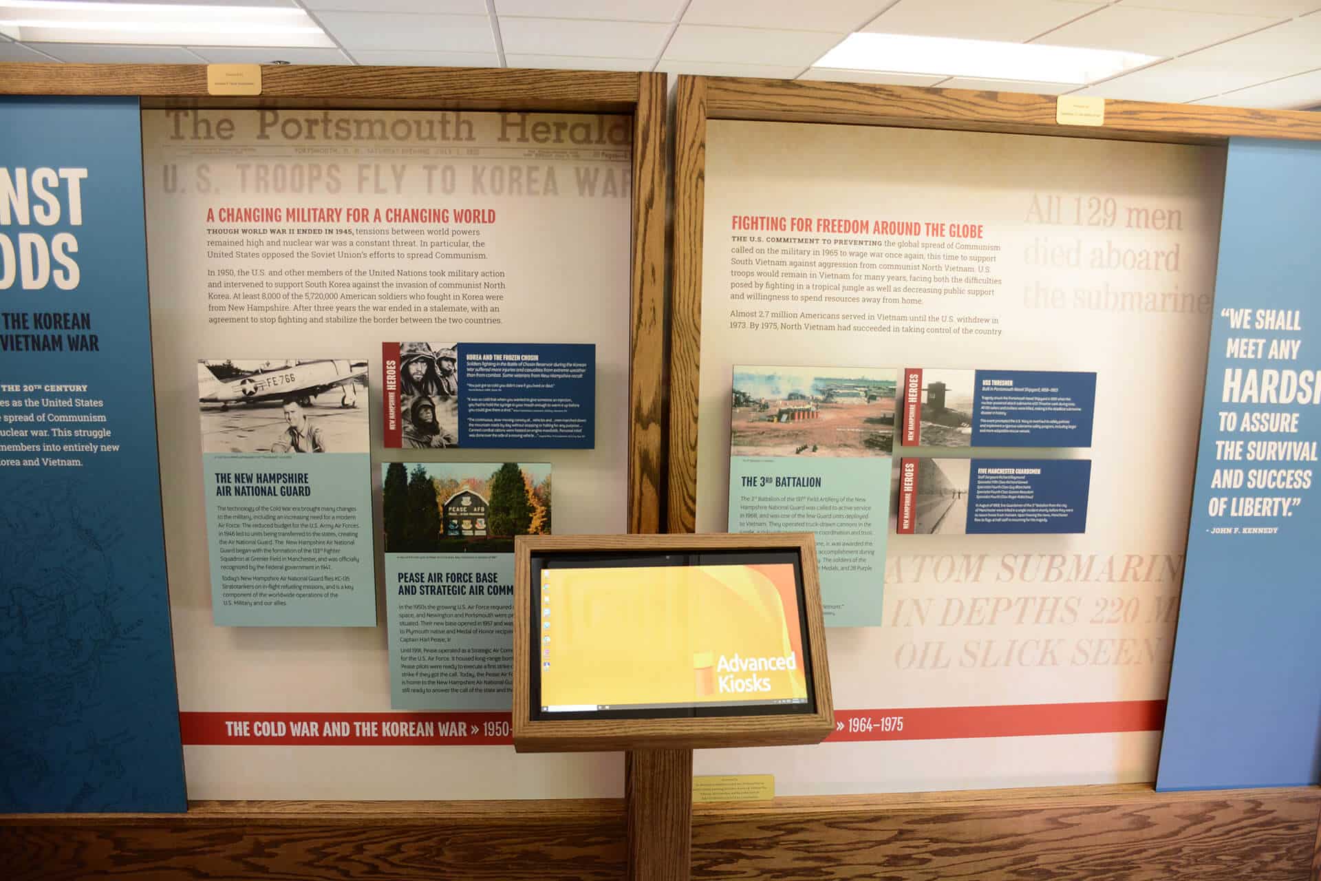 Memorial Software on Pedestal Kiosk Memorial Software on Pedestal Kiosk