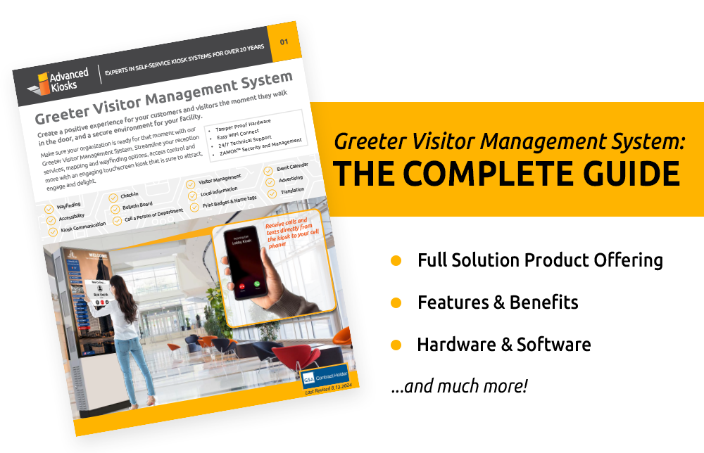 Visitor Management System - Brochure