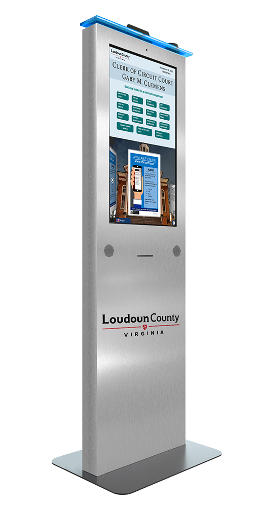 Loudoun County, VA Clerk of Circuit Court Merchant Max Kiosk