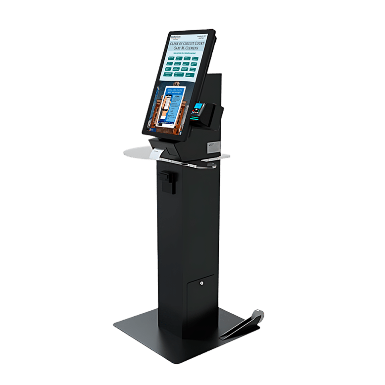 Ticketing Kiosk with Table and Credit Card Reader Ticketing Kiosk with Table and Credit Card Reader