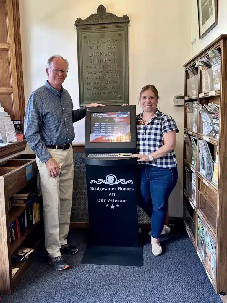 Bridgewater Veterans Memorial Tribute Station Kiosk 2