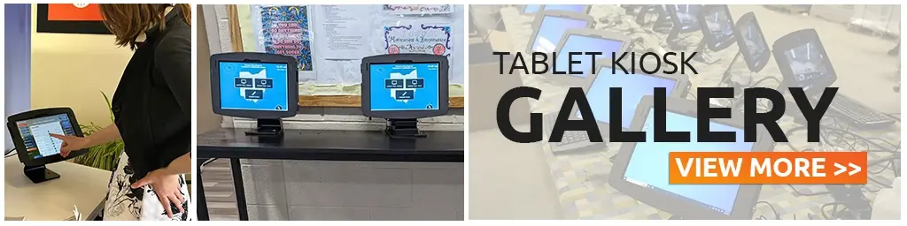 Tablet kiosks gallery banner