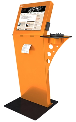 freestanding kiosk model