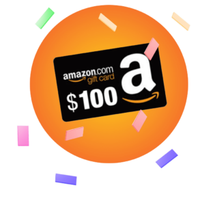 $100 Amazon Gifta card Giveaway Promo